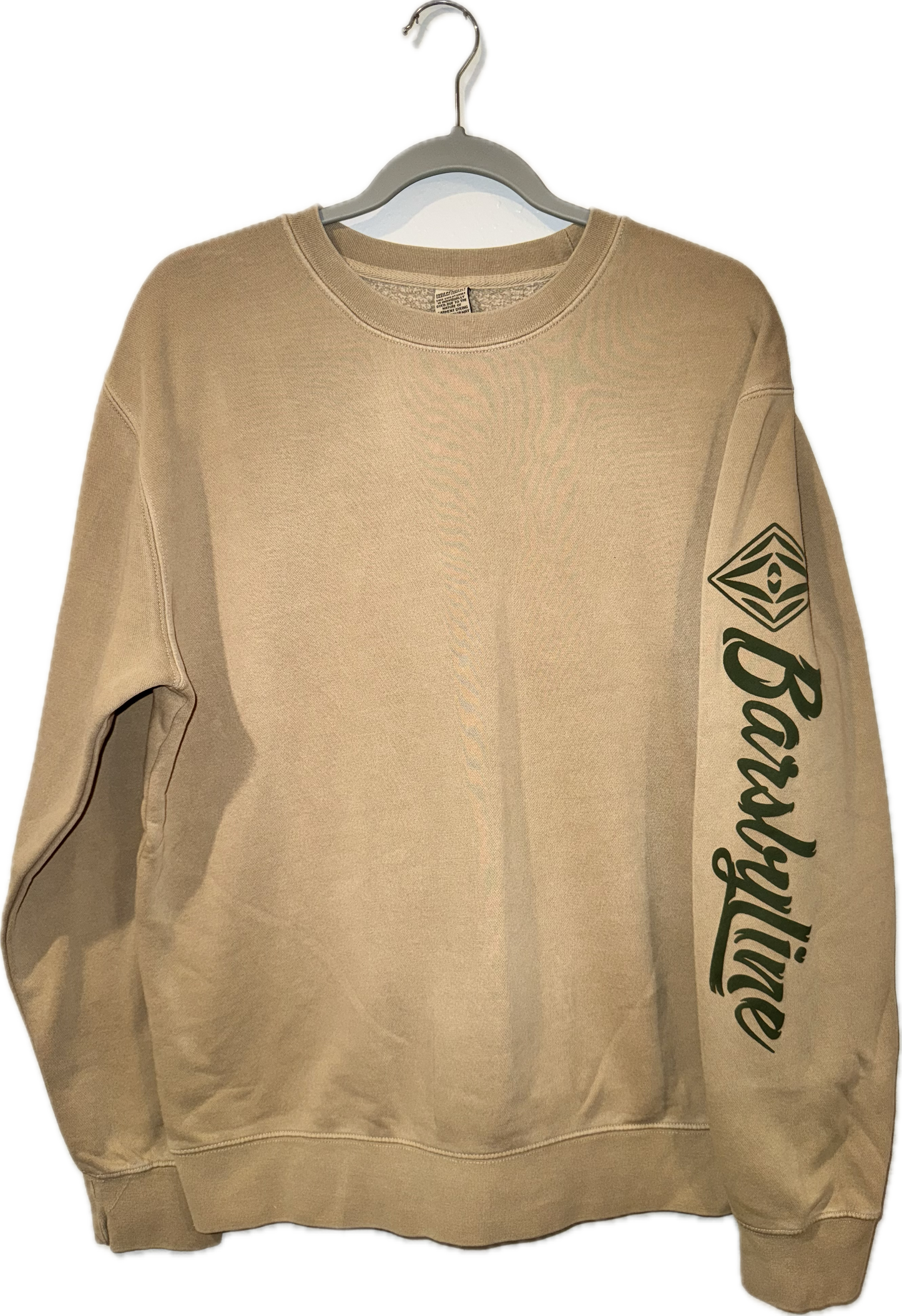 Barsbyline Crewneck Sweatshirt (Barsbyline on Sleeve)
