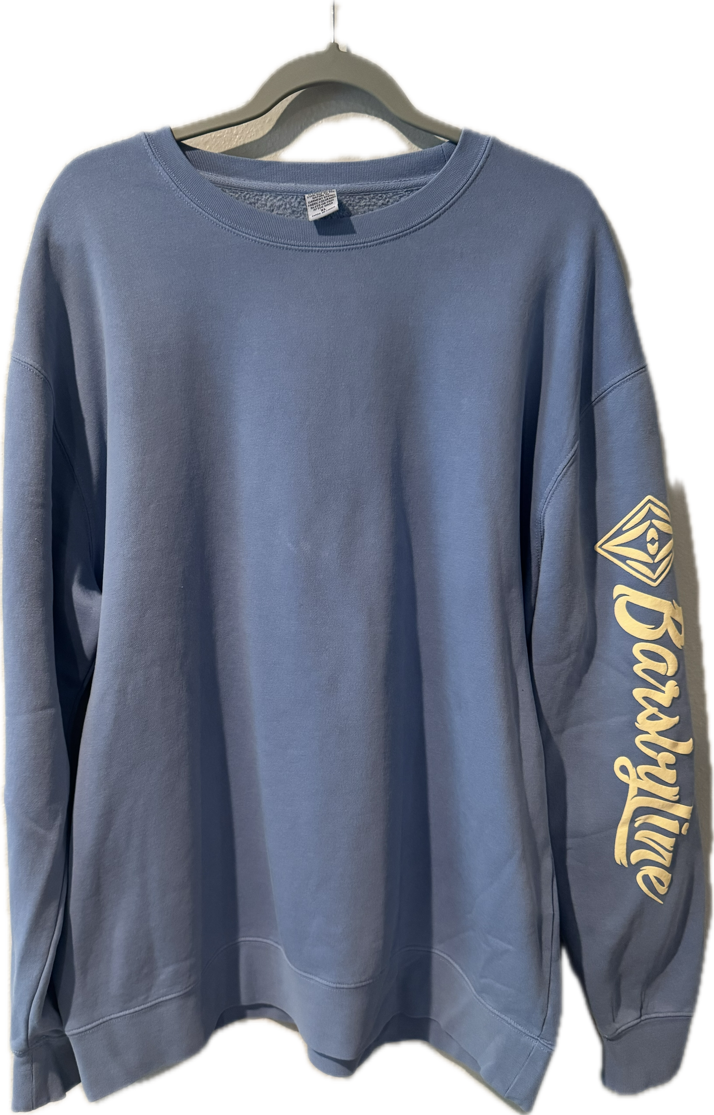 Barsbyline Crewneck Sweatshirt (Barsbyline on Sleeve)