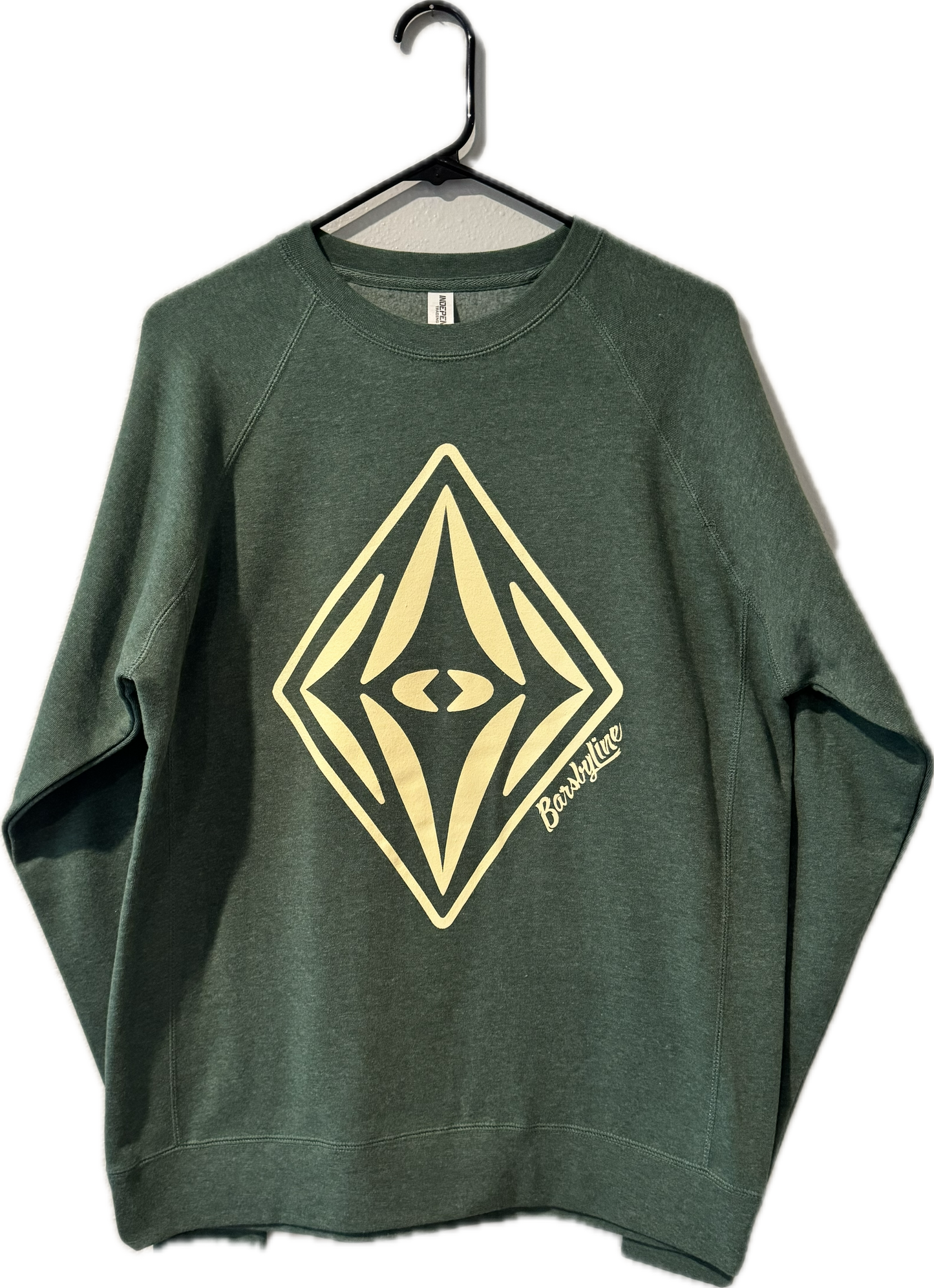 Special Blend Crewneck Raglan Sweatshirt (Barsbyline Big Diamond Logo)