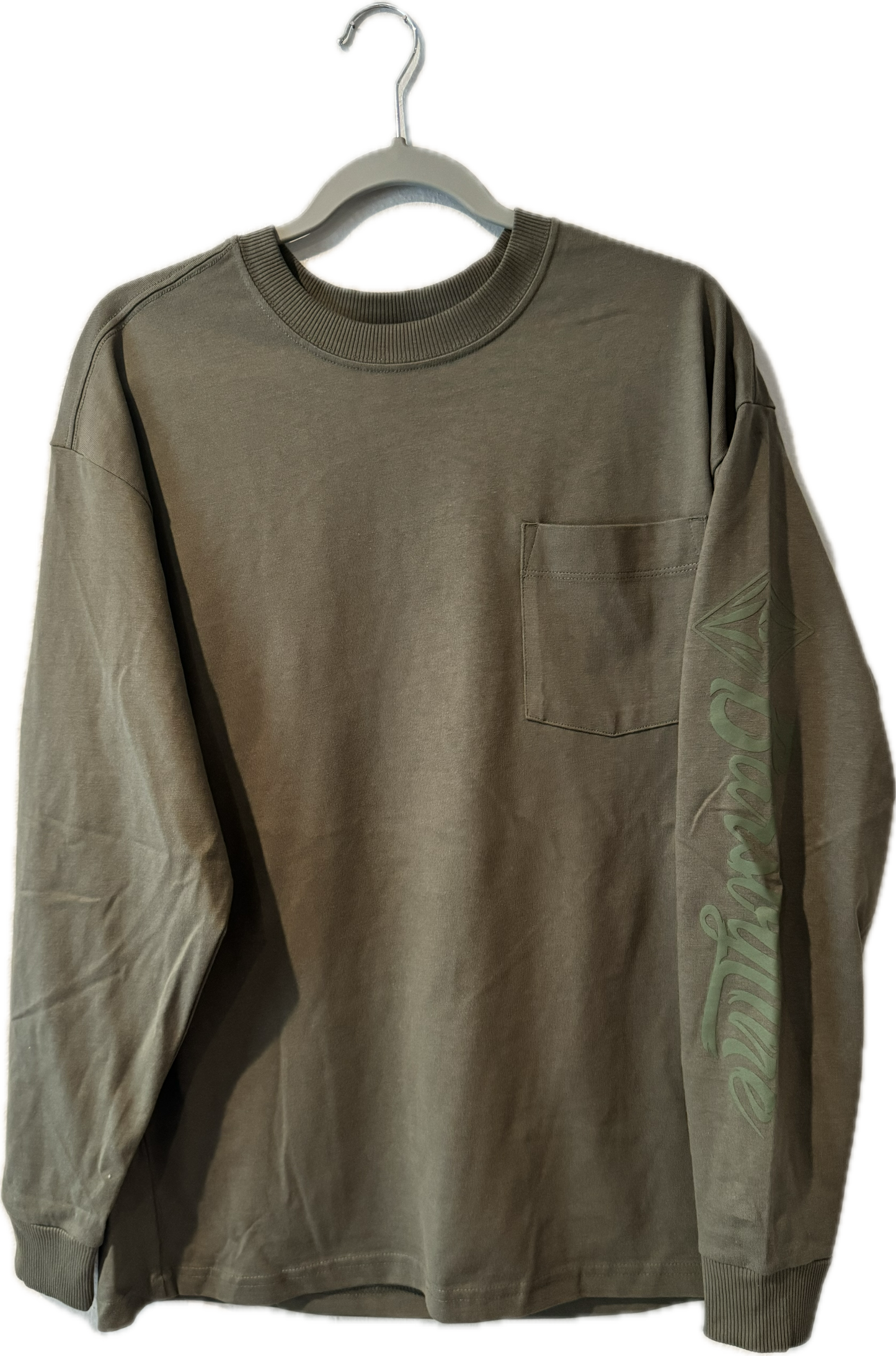 Barsbyline Heavyweight Longsleeve Pocket Tee (Barsbyline on sleeve)